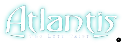 Atlantis: The Lost Tales logo for Sega Saturn